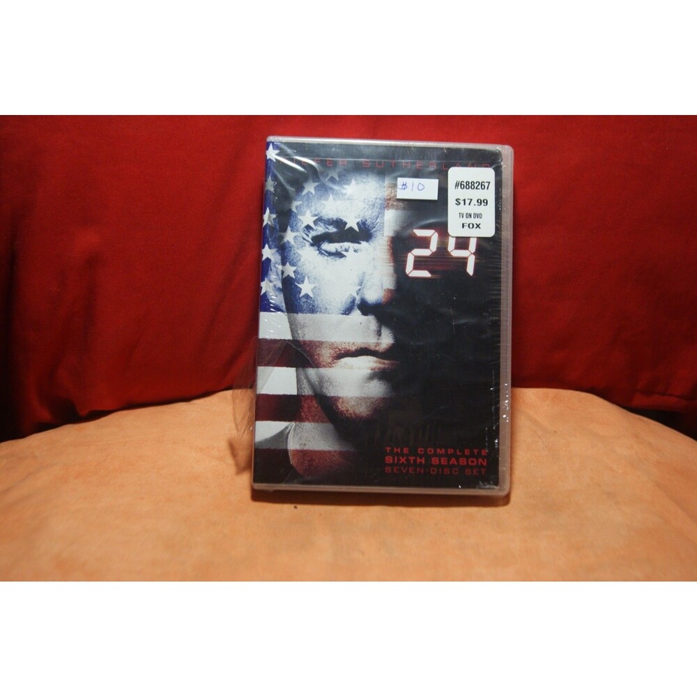EXCLUSIVE LIMITED EDITION 24 SEASON 6 DVD Box Set Booklet NEW SEAL A Must